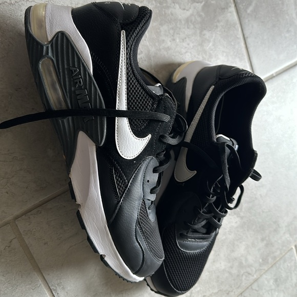 Fairly used Nike Air Max Excee in color black and white, US size 11.5. - Picture 5 of 14